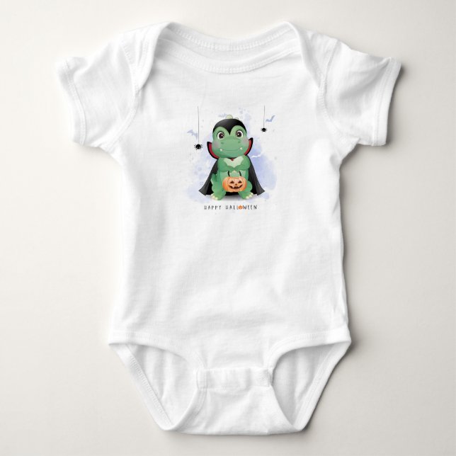Happy halloween Count Gator T Shirt (Framsida)