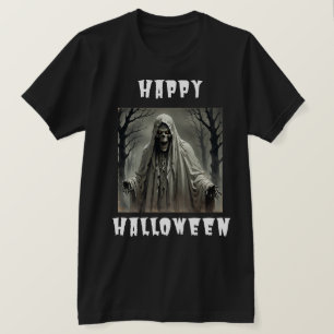 Happy halloween Creepy Skeleton Man T Shirt