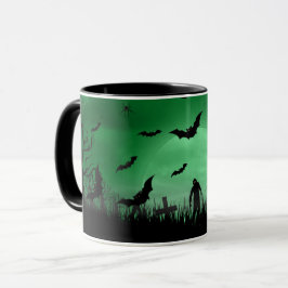 Happy halloween Creepy Zombie Night Mugg | Spooky