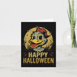 Happy halloween Cute Anka Kort