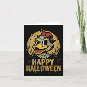 Happy halloween Cute Anka Kort