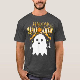 Happy halloween Cute Boo Costume Spooky Season Hor T Shirt