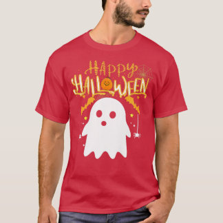 Happy halloween Cute Boo Costume Spooky Season Hor T Shirt