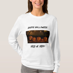 Happy halloween, Cute Carved Pumpkins T Shirt