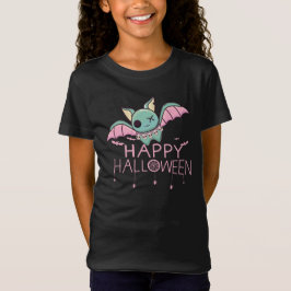 Happy halloween Cute Fladdermus T Shirt