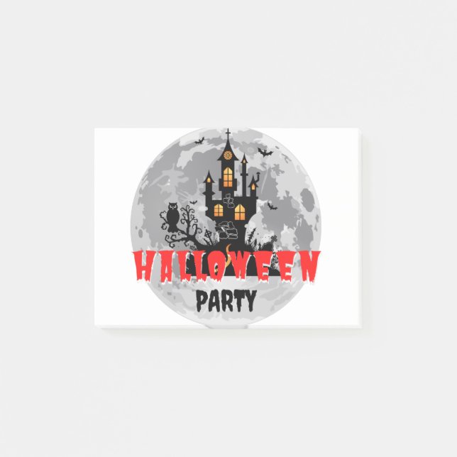 Happy halloween Cute Ghost Boo Mönster Giant Post-it Block (Framsida)