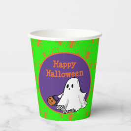 Happy halloween Cute Ghost Bus eller godis Party
