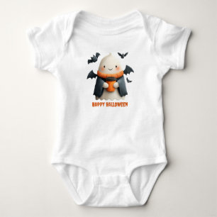 Happy halloween Cute Ghost Design T Shirt