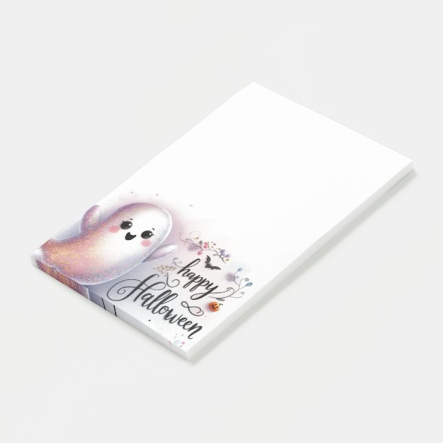 Happy halloween Cute Ghost Post-it Block (Vinklad)