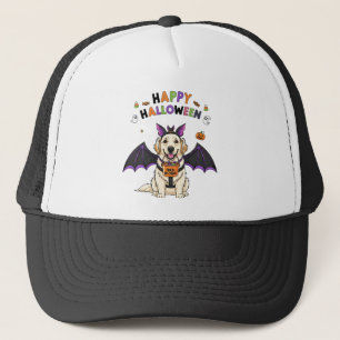 Happy halloween Cute Hund Trick-or-Treat Keps