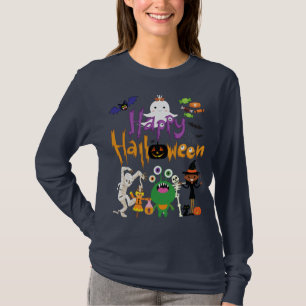 Happy halloween Cute och Spooky T Shirt