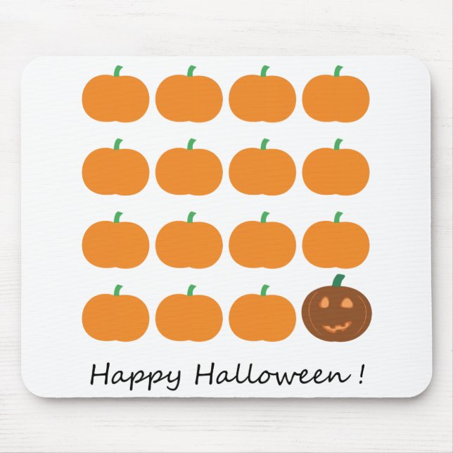 Happy halloween Cute Pumpkin Patch Musmatta (Framsidan)