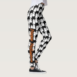 Happy halloween Cute Spöken Party Leggings