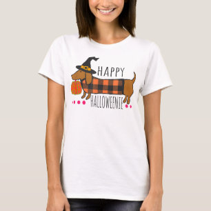 Happy halloween Dachshund Buffalo Play Spooky T Shirt