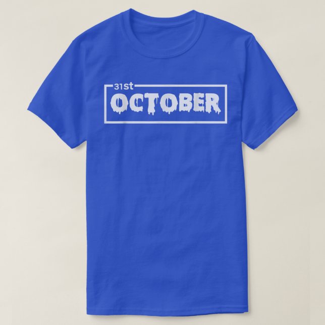 Happy halloween-dagen Bus eller godis 31a oktober T Shirt (Design framsida)