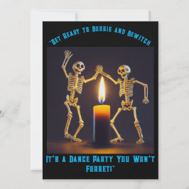 Happy halloween-dagen inbjudningar