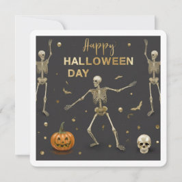 "Happy halloween-dagen" Inbjudningar