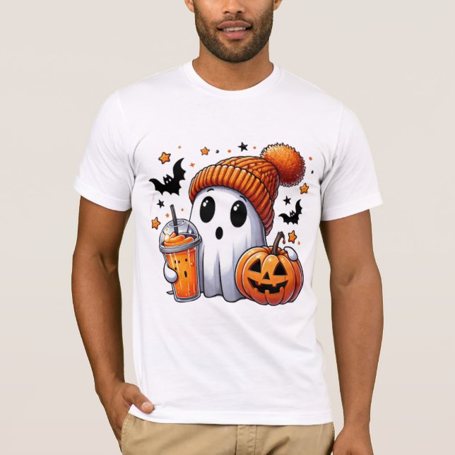 Happy halloween-dagen t shirt (Framsida)