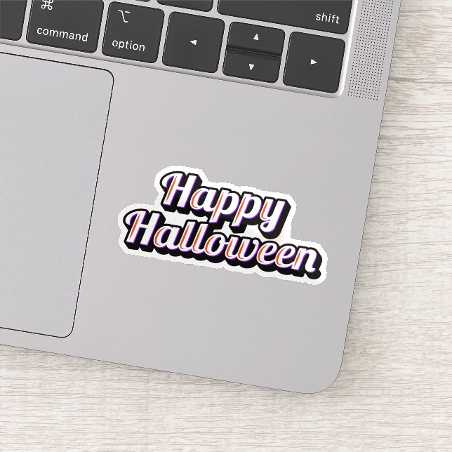 Happy halloween-dekal klistermärken (Detalj)