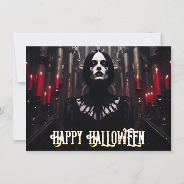 Happy halloween - den gotiska Mörken Firande (Framsida)
