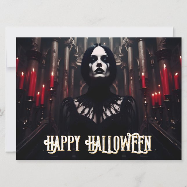 Happy halloween - den gotiska Mörken Firande (Framsida)