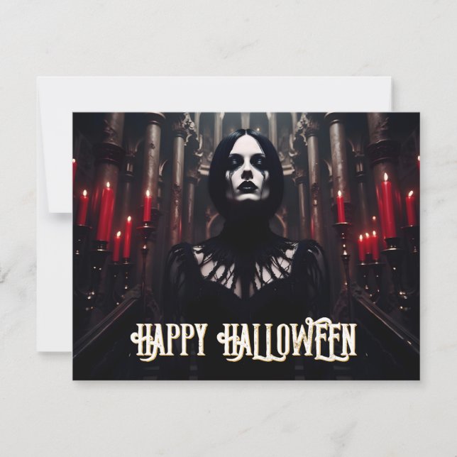 Happy halloween - den gotiska Mörken Firande (Framsida)