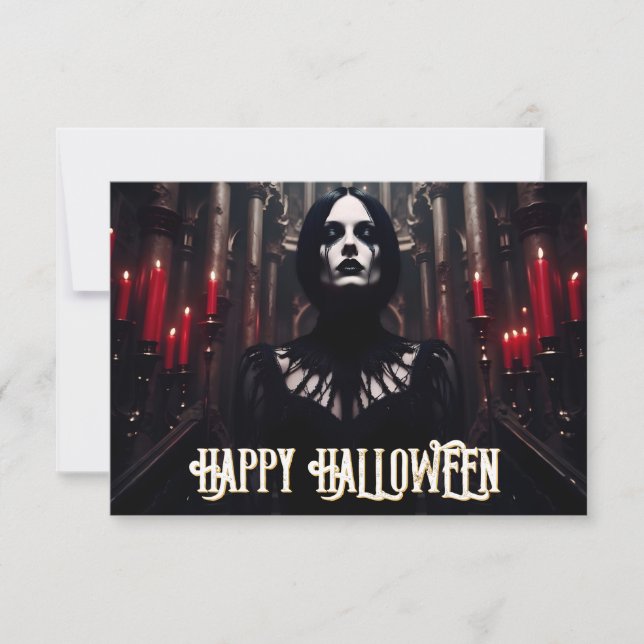 Happy halloween - den gotiska Mörken Firande (Framsida)