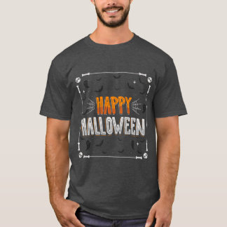 Happy halloween-deoky Bones Design T Shirt