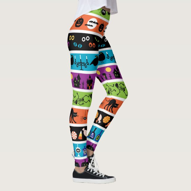 Happy halloween Design Leggings (Höger)