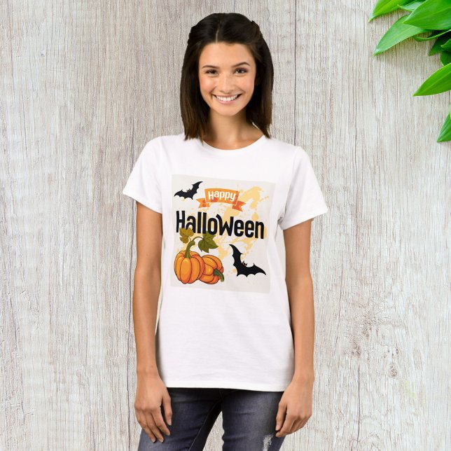 Happy halloween Design T Shirt (Skapare uppladdad)