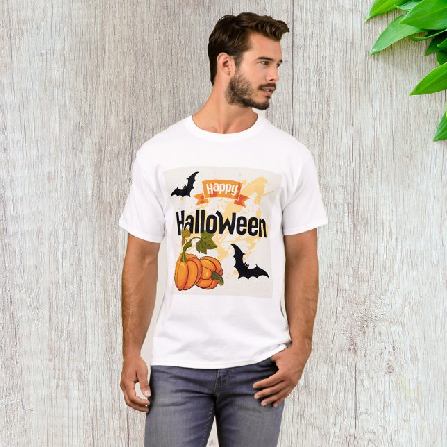 Happy halloween Design T Shirt (Skapare uppladdad)