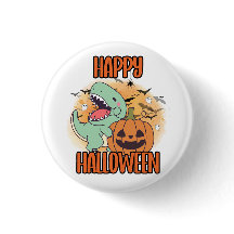Happy halloween Dino Pin