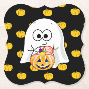 Happy halloween Disposable Party Underlägg Papper