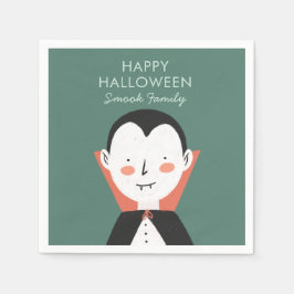 Happy halloween Dracula Pappersservett