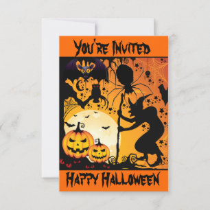 Happy halloween,Du är inbjuden_ Inbjudningar