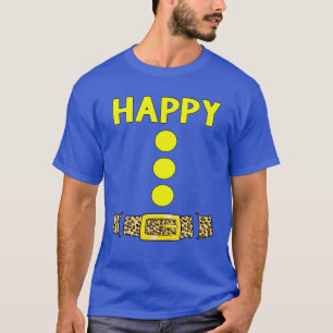 Happy halloween Dwarf Costume Gifts Idea Lycklig D T Shirt