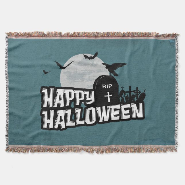 Happy halloween filt (Framsidan)