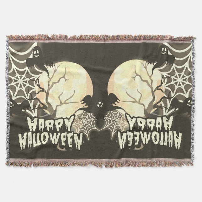 Happy halloween filt (Framsidan)