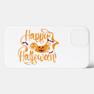 Happy halloween fladdermöss jack o lantern