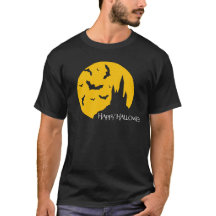 Happy halloween Fladdermus Shirt