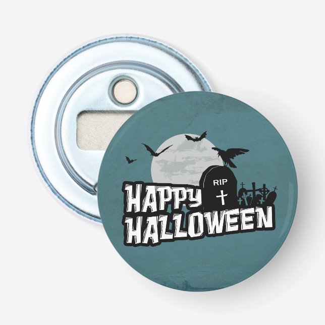 Happy halloween flasköppnare (Framsidan)