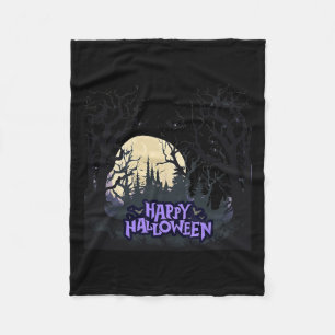 Happy halloween fleecefilt
