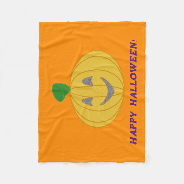 Happy halloween fleecefilt (Framsidan)