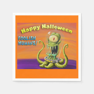 Happy halloween Foolish Humans Pappersservett
