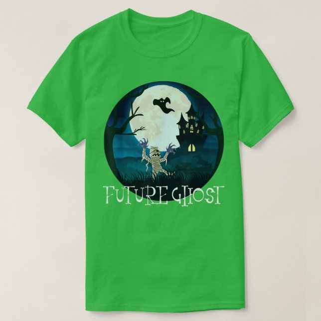 HAPPY HALLOWEEN FRAMTIDA GHOST 1548 T SHIRT (Design framsida)