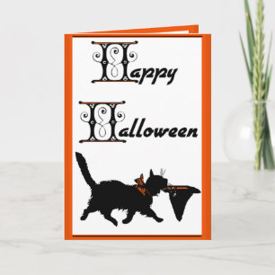 Happy halloween från en kall katt till Another Kort