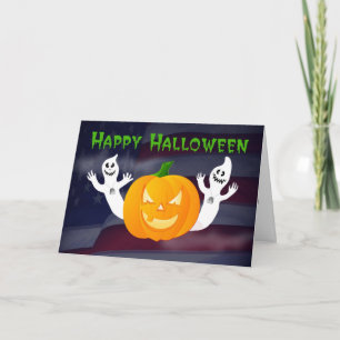 Happy halloween från hela Miles militär Kort