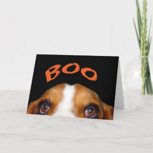 Happy halloween från Holmes, Basset Hound Kort