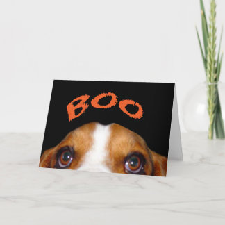 Happy halloween från Holmes, Basset Hound Kort