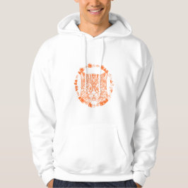 Happy halloween från Orangen Katt Hoodie